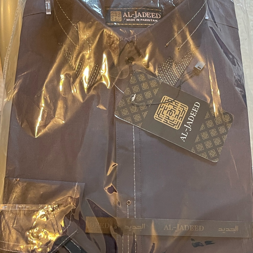 Al-Jadeed Blue Dress Shirt